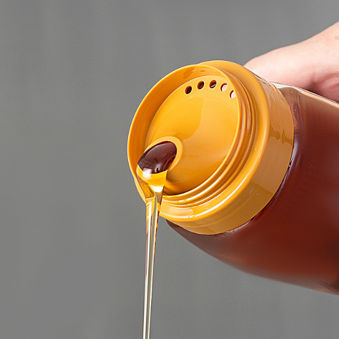 0.7L πλαστική Reflux μπουκαλιών μελιού καυτή σφράγιση βάζων σφράγισης κολπίσκων 1