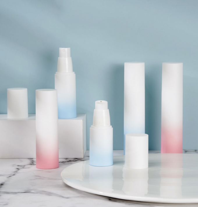 Παγωμένη χωρίς αέρα λοσιόν κλίση 50g 3.3*14.5cm εμπορευματοκιβωτίων ψεκασμού πλαστική καλλυντική 0