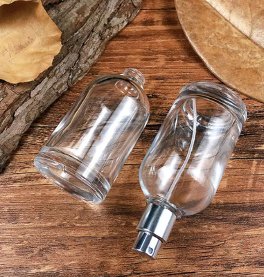 zinc cap Mist Crystal Perfume Spray Bottles ISO9001 Sticker Labels