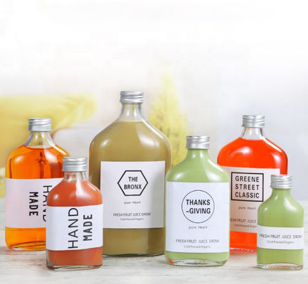 Good price 50ml στο μαύρο κρύο μπουκαλιών 7oz ποτού φιαλών γυαλιού τσαγιού 200ml παρασκευάστε το χυμό σε απευθείας σύνδεση