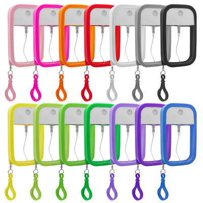 Good price Μίνι βασική αλυσίδα PET 2cm μπουκαλιών ψεκασμού τύπων καρτών οινοπνεύματος απολυμαντική πυκνά σε απευθείας σύνδεση