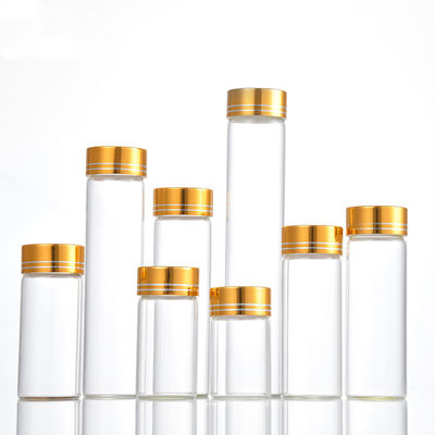 Good price Μίνι μπουκάλια γυαλιού κρυστάλλου επιθυμίας κυλινδρικό 30ml σε 150ml με την κεφαλή κοχλίου σε απευθείας σύνδεση