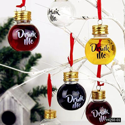 Good price Διαμορφωμένα σφαίρα πλαστικά μπουκάλια μπουκαλιών 1.7oz ποτών ODM διακοσμητικά πλαστικά σε απευθείας σύνδεση