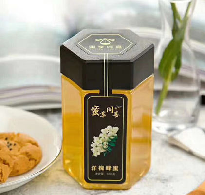 Good price Hexagon διαφανές πλαστικό Pet βάζο 180ml 215ml για την ανακύκλωση συσκευασίας τροφίμων σε απευθείας σύνδεση